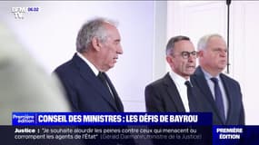 Conseil des ministres: les défis de Bayrou 