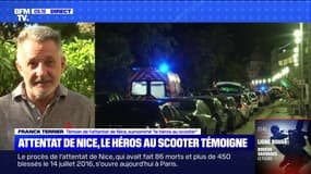 "J'ai tout tenté": Franck Terrier, "le héros au scooter" de l'attentat de Nice témoigne sur BFMTV