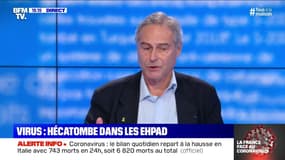 Eric Fregona (association des directeurs au service des personnes âgées): "Les masques pour le personnel sont en cours d'acheminement"