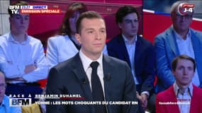 "Il répondra de ses propos que je condamne totalement", réagit Jordan Bardella après la sortie jugée raciste d'un candidat du RN dans l'Yonne