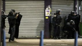 L'assaut à Saint-Denis où plusieurs terroristes s'étaient retranchés dans un appartement du centre ville