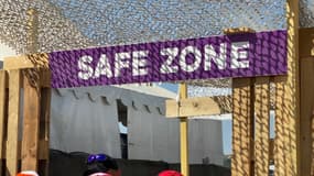 Une safe zone a été installée au Delta Festival cette année.