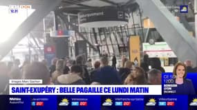 Aéroport Saint-Exupéry: grosse pagaille ce lundi matin après l'évacuation d'une partie du terminal 1