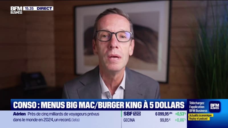 Aux États-Unis, les menus des Big Mac ou encore le Burger King passent à 5 dollars