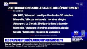 Bouches-du-Rhône: la circulation des cars perturbée ce lundi