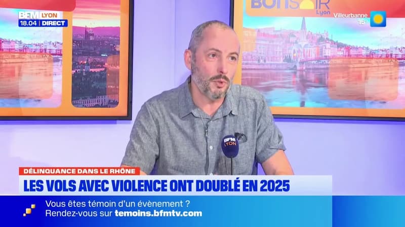 Christophe Pradier, le secrétaire départemental de l'UNSA Police, est l'invité de Bonsoir Lyon