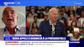 "Parce que c'était un désastre": Roger Cohen, chef du bureau du New York Times à Paris, justifie la demande à Joe Biden de se retirer de l'élection présidentielle après le débat face à Donald Trump 