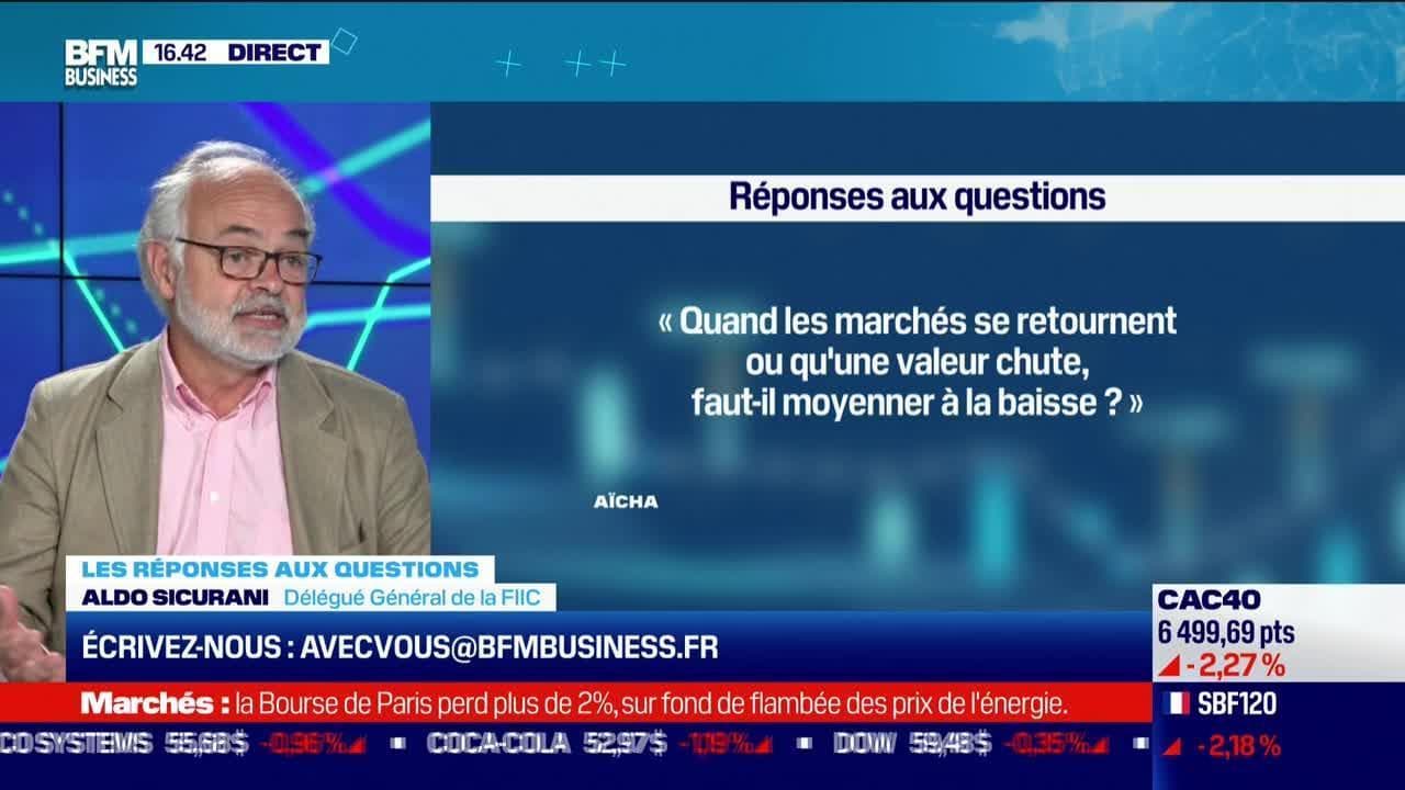 Les Questions : Quand Les Marchés Se Retournent Ou Qu'une Valeur Chute ...