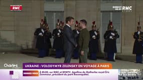 Ukraine: Volodymyr Zelensky en voyage à Paris