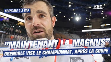 Hockey / Grenoble 3-2 Gap : "Maintenant on veut aller chercher la Magnus" sourit Fleury, l'ailier grenoblois