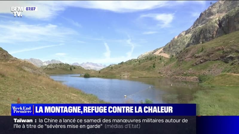 Canicule: les Français de plus en plus nombreux à se réfugier en montagne