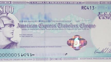 American Express arrête les Travelers Cheques en France