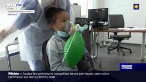 Covid-19: à l'hôpital de Valenciennes, un centre de dépistage adapté aux enfants