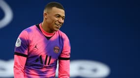 Kylian Mbappé lors de PSG-Nice le 13 février 2021