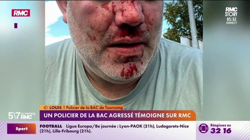 Un policier de la BAC agressé témoigne sur RMC