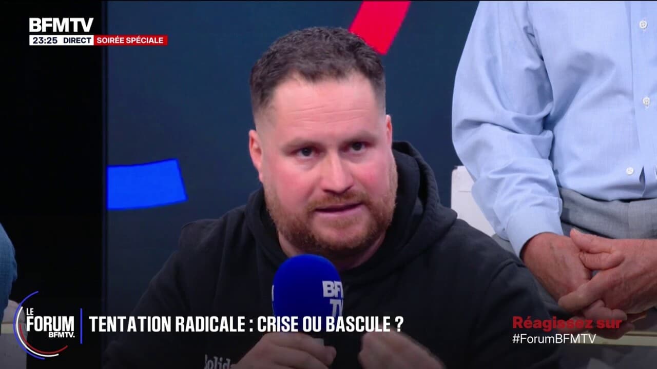 FORUM BFM - "La radicalité, elle vient aujourd'hui parce qu'il faut répondre aux besoins", affirme Julien Troccaz, secrétaire fédéral SUD-Rail Kép