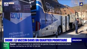 Digne-les-Bains: un vaccinobus dans les quartiers prioritaires
