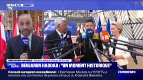 Sommet européen: "Pour prendre notre destin en main (...) on a besoin de cette unité", affirme Benjamin Haddad, ministre délégué chargé de l'Europe