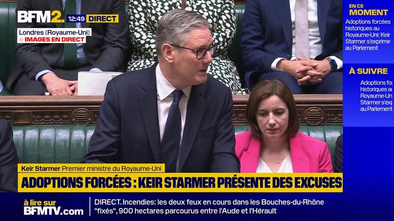 "La honte est nôtre": Keir Starmer présente des excuses officielles pour un scandale d'adoptions forcées