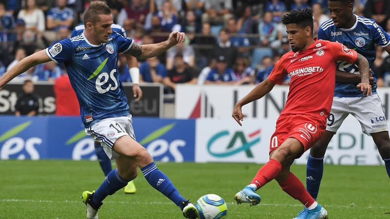 Le duel entre le Racing et le MHSC tourne à l'avantage des locaux pour le moment 