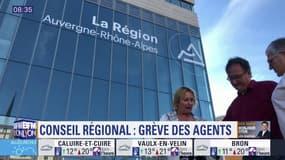 Les agents du conseil régional d'Auvergne-Rhône-Alpes en grève ce jeudi