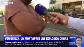 Explosion de gaz dans un immeuble de Vénissieux: "J'entendais les gens crier au secours", témoigne une habitante