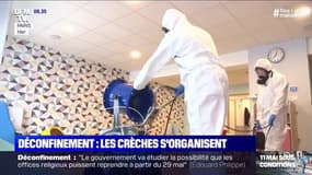 Déconfinement: comment cette crèche s'organise avant sa réouverture