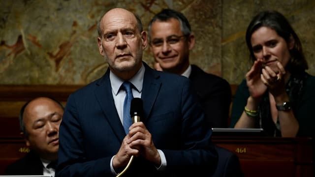 Jean-Jacques Bridey à l'Assemblée nationale le 29 mai 2018.