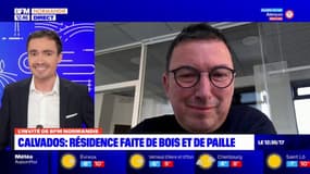 Calvados: une résidence faite de bois et de paille