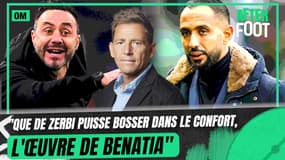 OM : "Que De Zerbi puisse bosser dans le confort, c'est l'œuvre de Benatia" encense Riolo