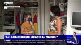 Comment habituer les enfants à porter le masque ?