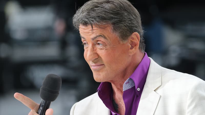 Sylvester Stallone à Cannes le 17 mai 2014.