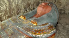 Des archéologues espagnols ont découvert une momie en très bon état, à Louxor, en Egypte. 