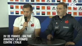 XV de France : Galthié annonce la compo contre l'Italie