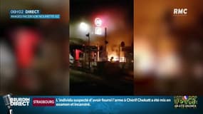 "Gilets jaunes": les images de la gare de péage de Bandol incendiée