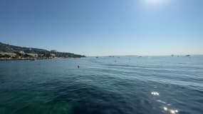 La mer Méditerranée à Nice (Alpes-Maritimes), lundi 5 août 2024.