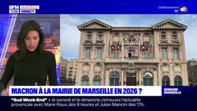 Municipales 2026: Emmanuel Macron à la mairie de Marseille?