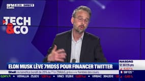 Elon Musk lève 7Mds de $ pour financer Twitter