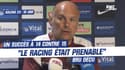 Racing 23 - 18 UBB : Bru "déçu car le Racing était prenable"