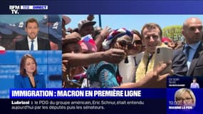 Emmanuel Macron à Mayotte: " Ne pas confondre asile et migration" (1/2) - 22/10