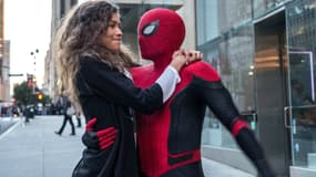 Tom Holland et Zendaya dans Spider-Man: Far From Home