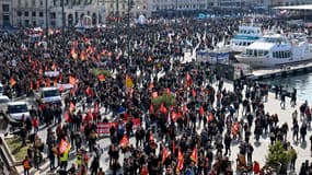 Manifestation à Marseille le 7 mars.