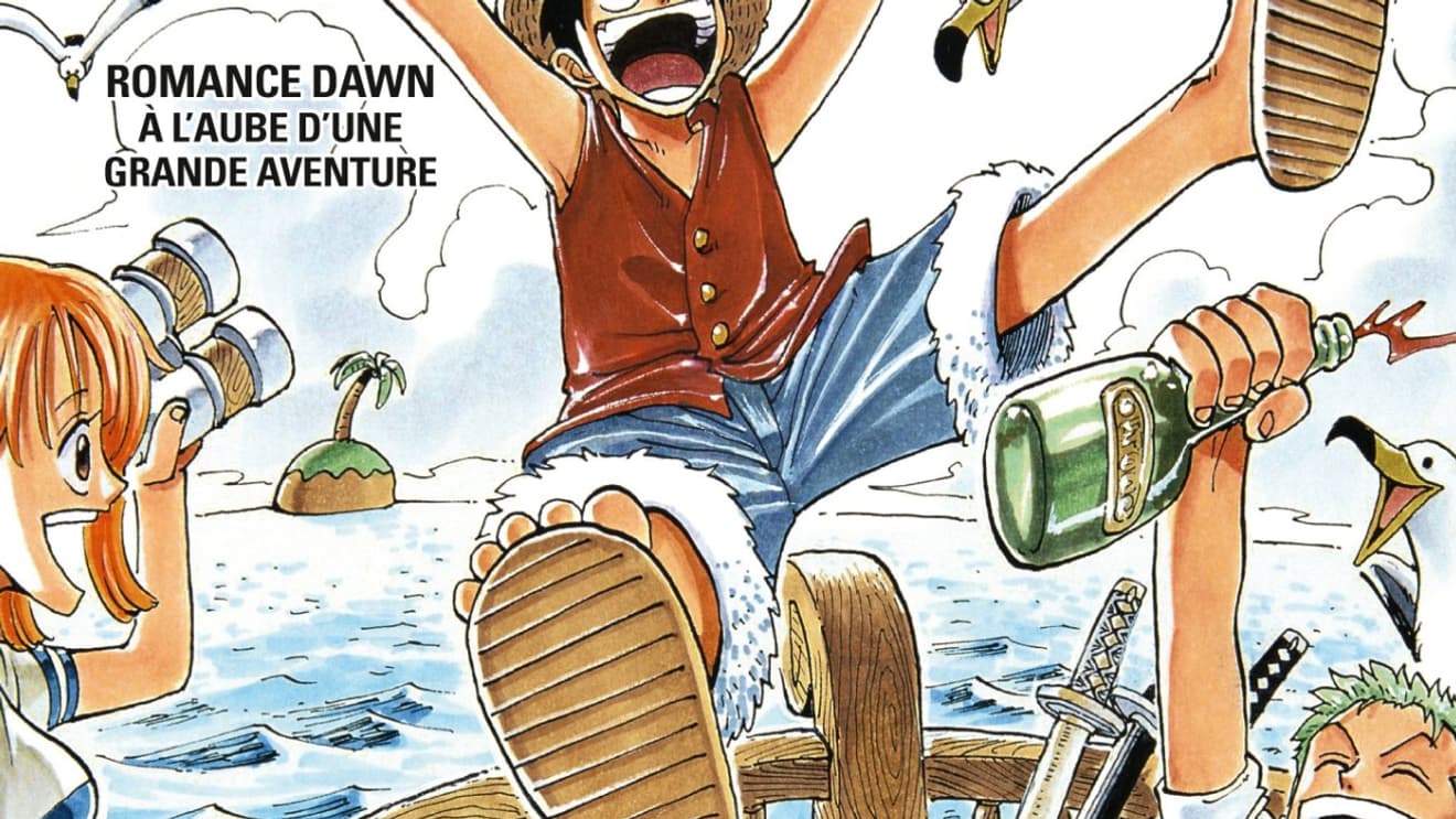 Couverture du tome 1 de "One Piece" Couverture du tome 1 de "One Piece"