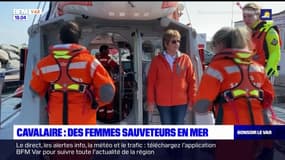Cavalaire: à la rencontre de femmes sauveteuses en mer