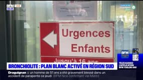 Bronchiolite: plan blanc activé en région sud