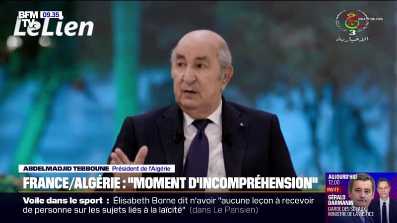 Tensions France-Algérie: le président Tebboune voit Emmanuel Macron comme 