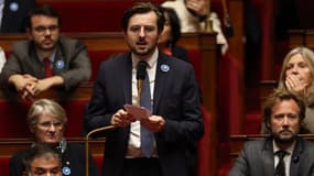 Le député socialiste Philippe Brun à l'Assemblée nationale le 8 novembre 2022 