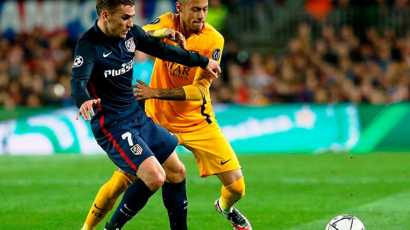 Antoine Griezmann et Neymar