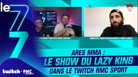 Twitch RMC Sport : Le "Lazy King" Abdouraguimov fait le show avant l'ARES Paris