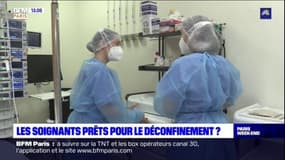 Covid-19: les soignants, épuisés, craignent une 4e vague mais espèrent souffler cet été